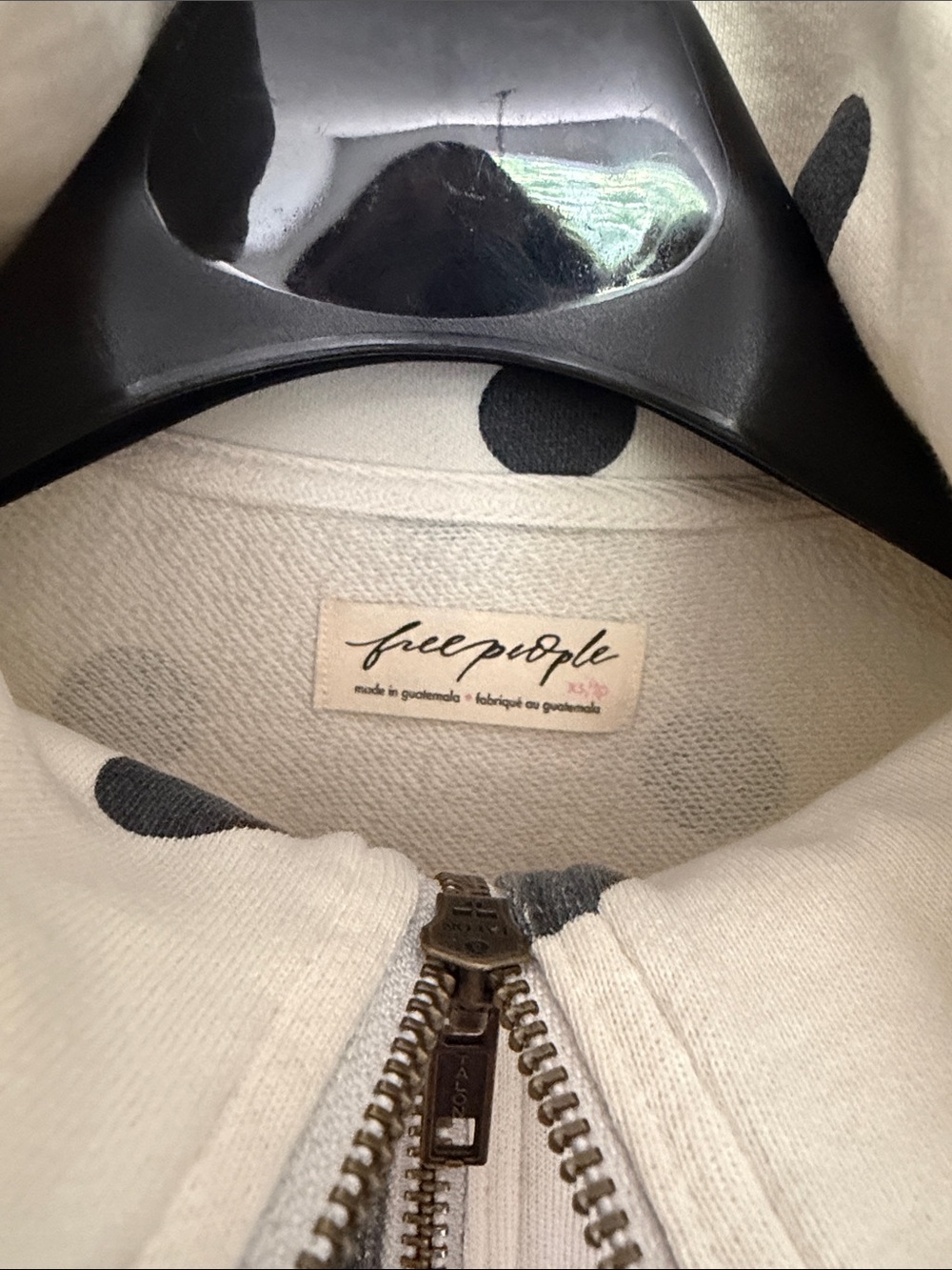 Spot On Half Zip Sweatshirt - Tea Combo- New w/o tag - Picture 2 of 3